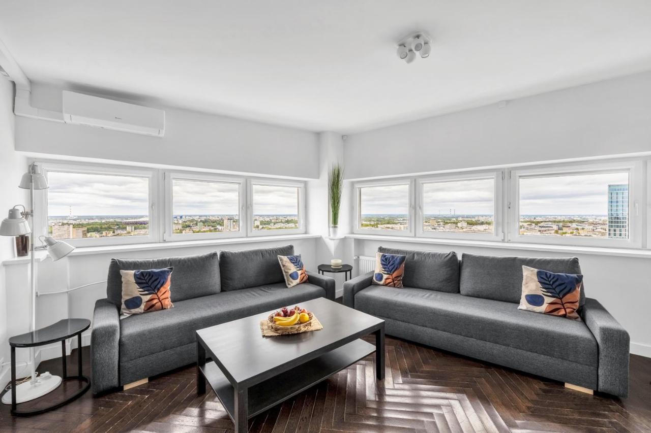 23Rd Floor 3Br Apt With Views Of Varşova Dış mekan fotoğraf